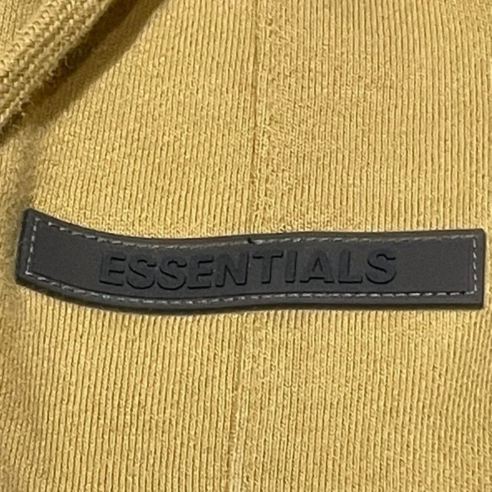 Fear of God Essentials yellow size XL mustard color sweatpants